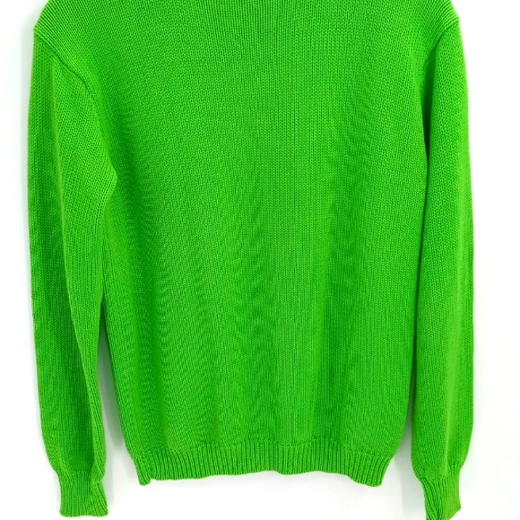 Polo Sport Knit V-Neck Pullover Sweater - Picture 3 of 5